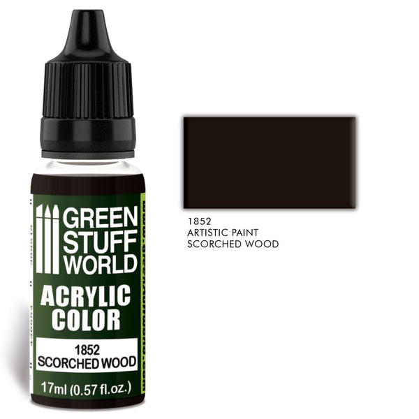 SCORCHED WOOD -Acrylic Color -1852- Green Stuff World