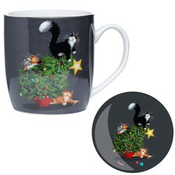 Christmas Tree Catastrophe Mug & Coaster Set - Kim Haskins