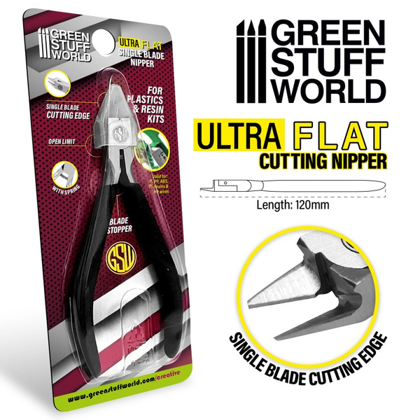Ultra flat cutting nipper by Green Stuff World