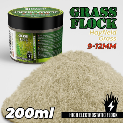 Hayfield Grass 9-12mm Flock -200ml- GSW