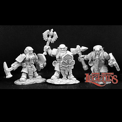 02989: Duergar Sergeant and Grunts (3 figures)