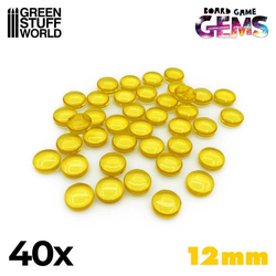Yellow Board Game Gems by Green Stuff World 