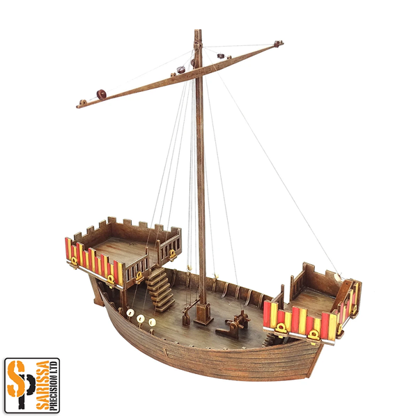 Medieval Cog Sailing Ship - Sarissa - L031