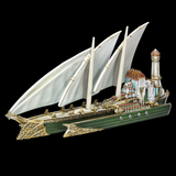 Elf Valandor For Armada By Mantic. painted Miniature warship for tabletop games