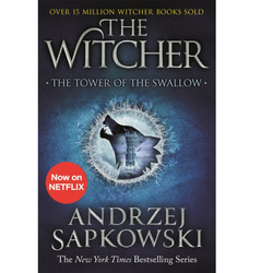 The Tower of the Swallow: Witcher Book 4 by Andrzej Sapkowski, paperback novel. 