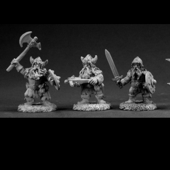 03351: DHL Classics: Dwarf Warriors (pack of 3 figures)