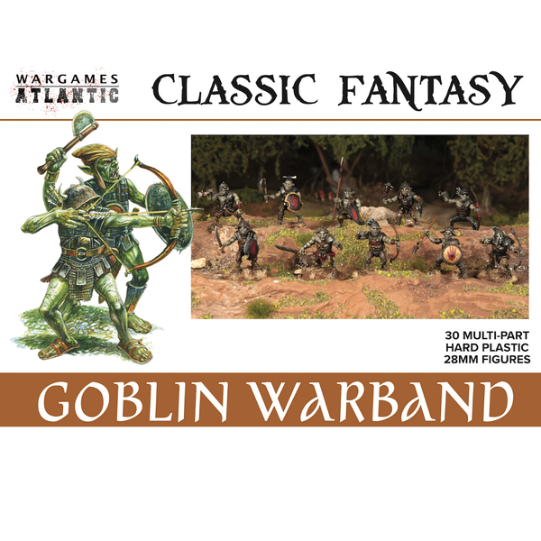 Goblin Warband Classic Fantasy by Wargames Atlantic , box art