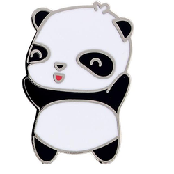 Kawaii Panda Enamel Pin Badge