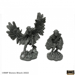 reaper miniatures 44162 Harpies - Bones Black