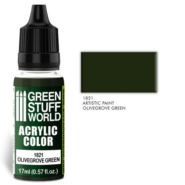 OLIVEGROVE GREEN -Acrylic Colour -1821- Green Stuff World