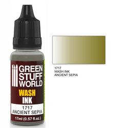 Wash Ink ANCIENT SEPIA -1717- Green Stuff World