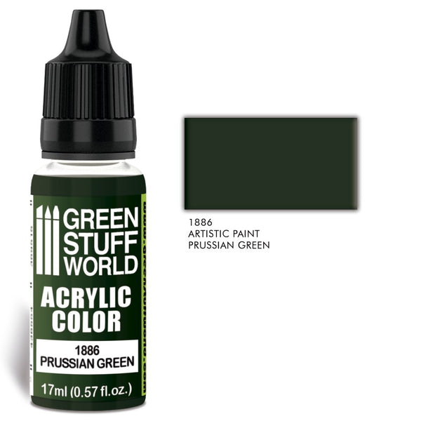 PRUSSIAN GREEN-Acrylic Colour -1886- Green Stuff World