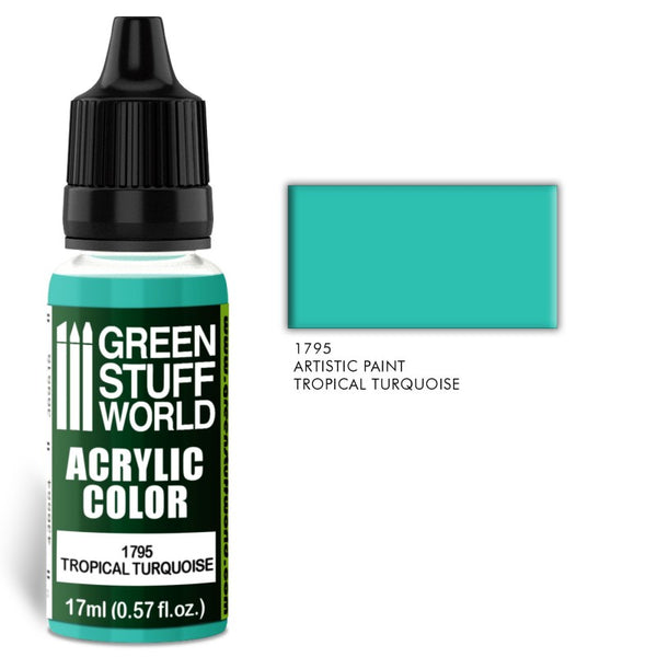 TROPICAL TURQUOISE -Acrylic Colour -1795  Green Stuff World