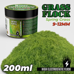 Spring Grass 9-12mm Flock -200ml- GSW