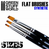 Flat Synthetic Brush Size 3 - GSW