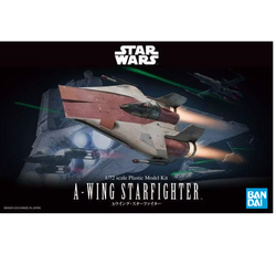 A-Wing Starfighter 1:72 Scale Model Kit - Bandai