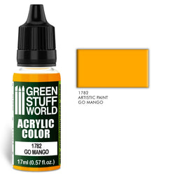 GO MANGO-Acrylic Colour -1782- Green Stuff World