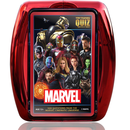Marvel Cinematic Universe Top Trumps Quiz Game