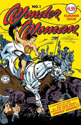 Wonder Woman #1 (1942) Facsimile Edition Cover B Harry G Peter Foil Variant