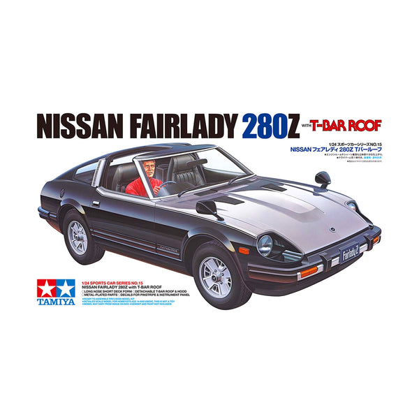 Nissan Fairlady 280Z T-Bar Roof - Tamiya 1/24 Scale Model Kit