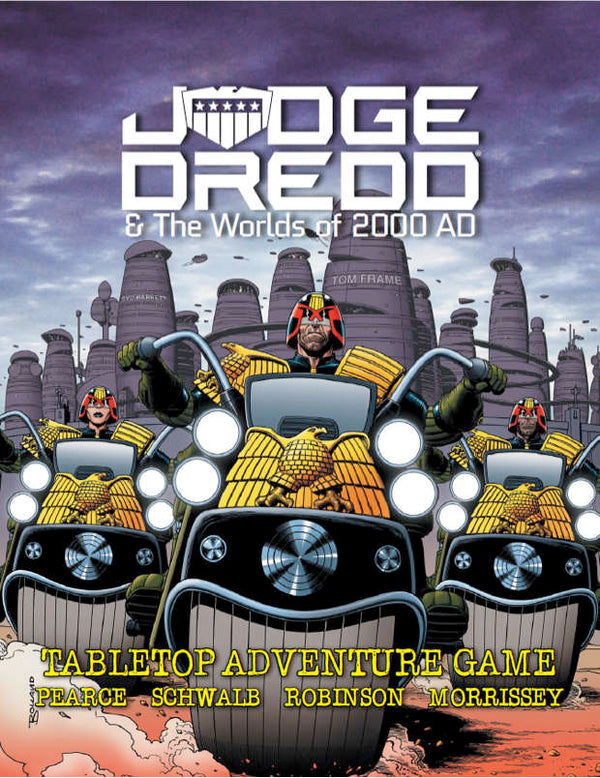 Judge Dredd  & The Worlds of 2000AD - Tabletop Adventure Game: www.mightylancergames.co.uk