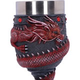 Nemesis Now Red Dragon Coil Goblet - 20cm