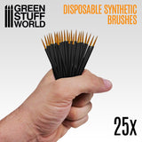 25x Disposable Brushes (Green Stuff World)