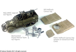 US M3/M3A1 Expansion Kit - M21 MMC & Tarpaulin Set (Rubicon 280053)