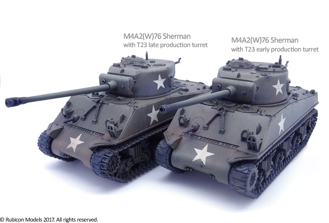 M4A2(W)76 Sherman  (Rubicon 280054) :www.mightylancergames.co.uk