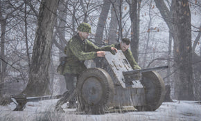 PaK 36 AT Gun with Crew - German (Rubicon Models - 280057) :www.mightylancergames.co.uk