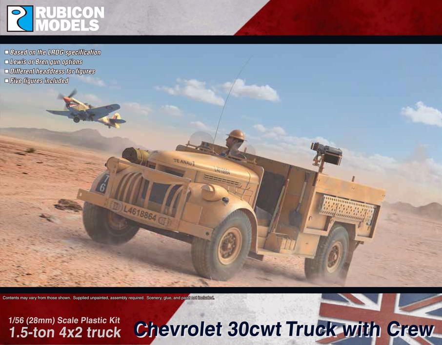 Chevrolet WB 30cwt Truck- British & Commonwealth (Rubicon 280075) :www.mightylancergames.co.uk 