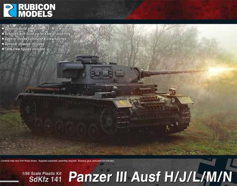 Panzer III Ausf H/J/L/M/N (Rubicon Models) :www.mightylancergames.co.uk