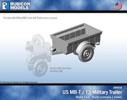 Rubicon Models US MB-T / T3 Military Trailer: www.mightylancergames.co.uk