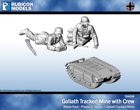 Goliath Tracked Mine with Crew (Rubicon Models 284058) :www.mightylancergames.co.uk