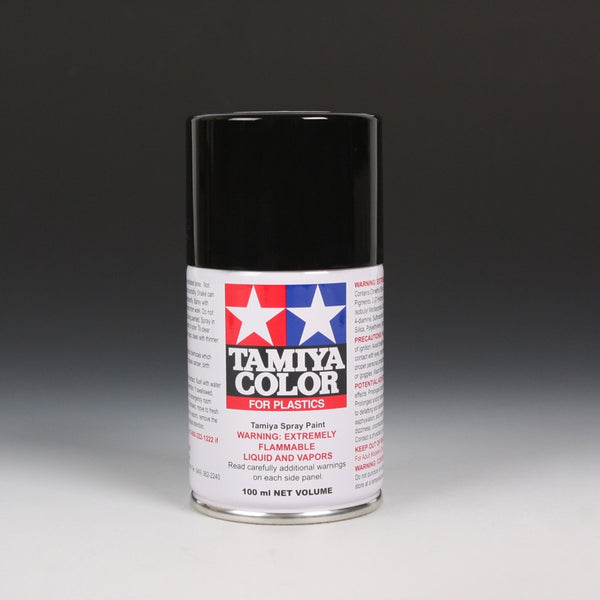 Tamiya Semi Gloss Black Spray For Plastics