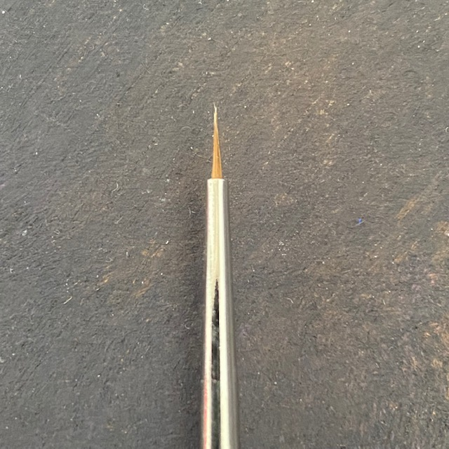 Series 98 Triangular Pure Sable - 5/0 - Rosemary & Co paint brush