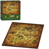 The Legend of Zelda Collectors Puzzle   550 Piece Puzzle box art and complete puzzle