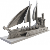 Elf Valandor For Armada By Mantic. Unpainted Miniature warship for tabletop games