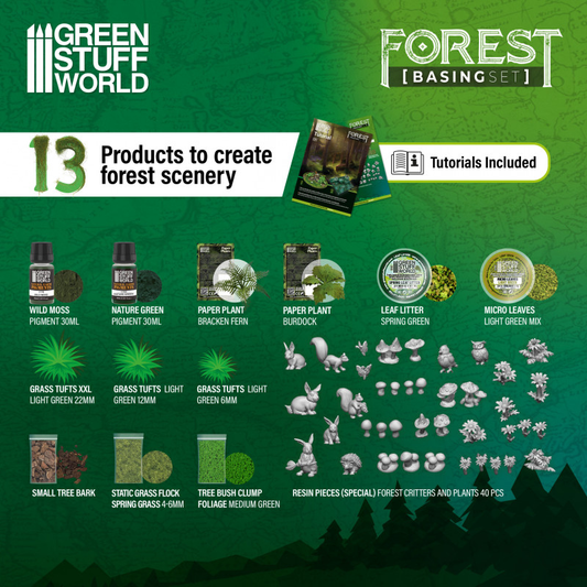 Forest Basing Sets by Green Stuf...