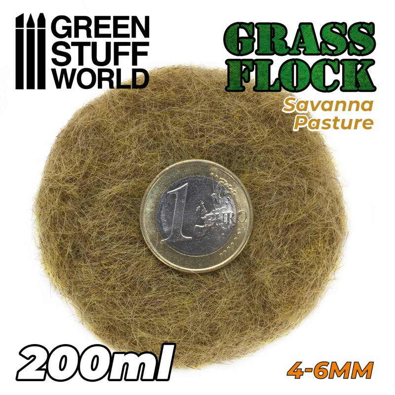 Savanna Pasture 4-6mm Flock -200ml- GSW
