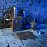 Gothic Manor Terrain Crate boiler and dustbin