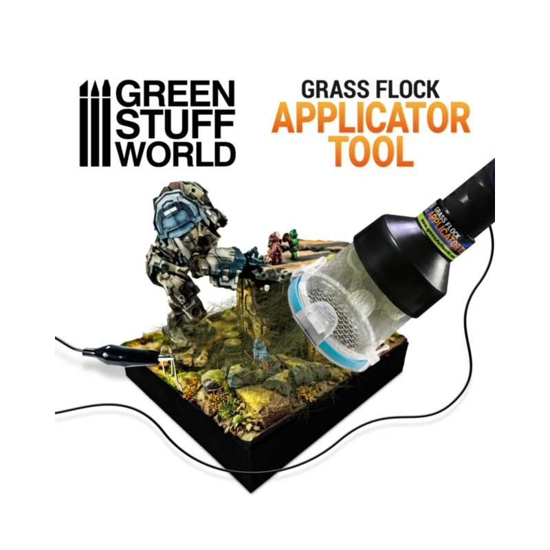 Green stuff world Grass Flock Applicator Tool - Portable Electrostatic Flocking Machine - GSW