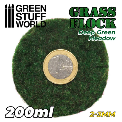 Deep Green Meadow 2-3mm Flock -200ml- GSW