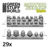 Martian Alien Resin Skulls by  G...