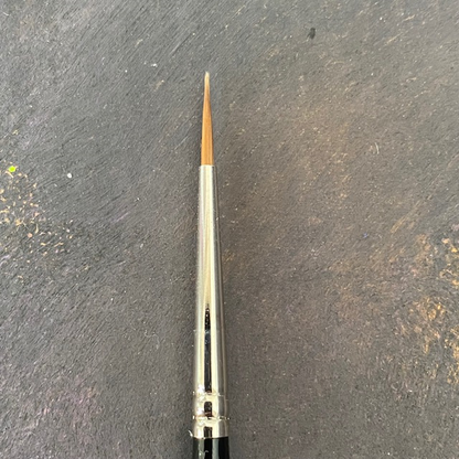Series 33 Kolinsky Sable 0  Rosemary & Co paint brush 