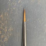 Rosemary & Co Red Dot pointed round size 0 paintbrush
