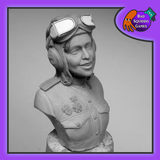 Aleksandra Samusenko resin bust from Bad Squiddo Games.