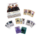 Munchkin Harry Potter content of box laid out 