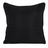 A fabulous square cushion in black 