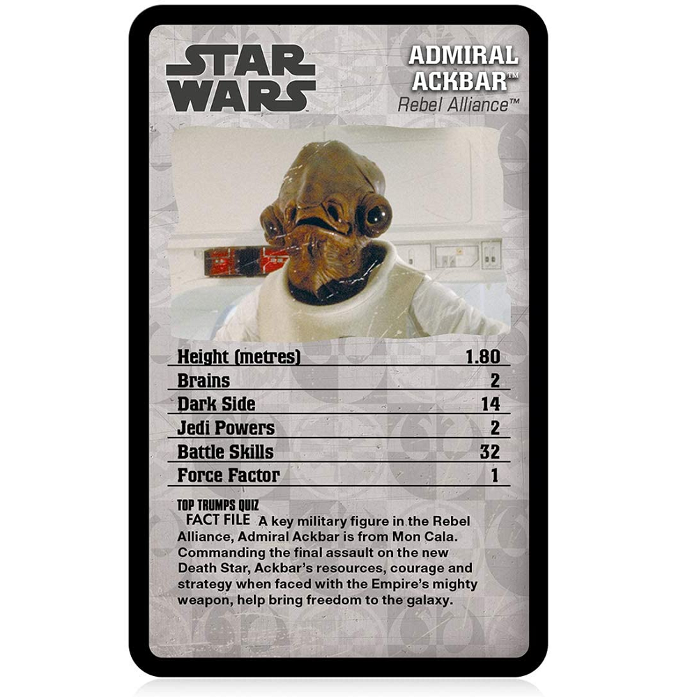 Star Wars Episodes IV-VI Top Trumps Specials